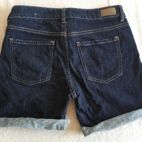 Garage - Dark Denim Shorts - Picture 2 of 2